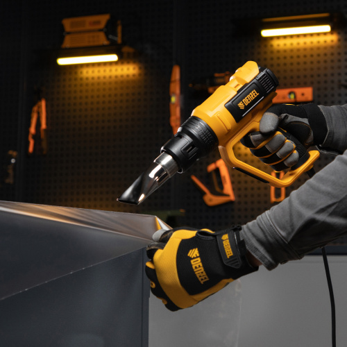 Фен технический HG-2000E, 2000 Вт, 2 режима, LCD дисплей Denzel по ценам производителя в Москве с доставкой по всей России