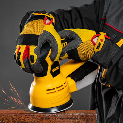 Машина шлифовальная эксцентриковая OS-125, 450 Вт, 6000-12000 об/мин Denzel по ценам производителя в Москве с доставкой по всей России