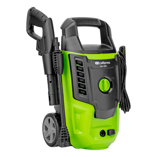 Моечная машина высокого давления АМ-1800, 1800 Вт, 140 бар, 350 л/ч, колесная Сибртех по ценам производителя в Москве с доставкой по всей России