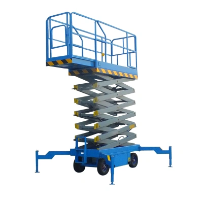 Подъемник ножничный самоходный 500 кг 6/8 м TOR SJY-0,5-6 DC аккумуляторный по ценам производителя в Москве с доставкой по всей России