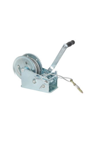 Лебедка ручная барабанная с тросом 1300кг  20м оцинкованная TOR FD по ценам производителя в Москве с доставкой по всей России