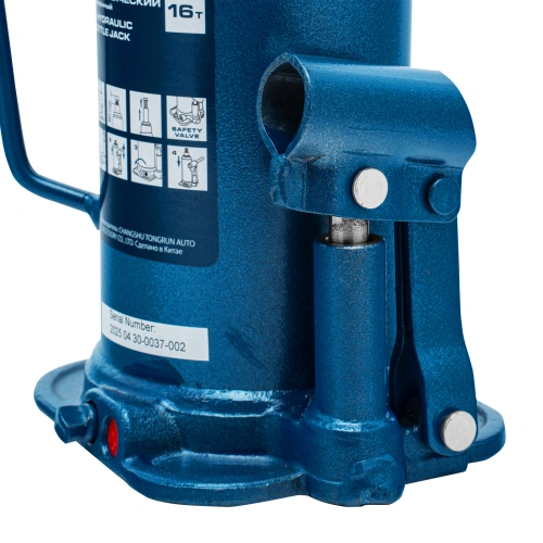 Домкрат гидравлический бутылочный, 16 т, h подъема 227-457 мм Stels по ценам производителя в Москве с доставкой по всей России