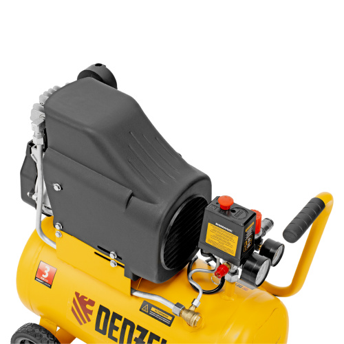 Компрессор воздушный DLC1300/24 безмасляный 1.3 кВт, 24 литра, 206 л/мин Denzel по ценам производителя в Москве с доставкой по всей России