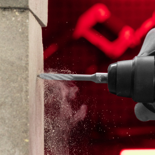 Бур по бетону, 6 x 110 мм, SDS Plus c крестовой пластиной Matrix по ценам производителя в Москве с доставкой по всей России