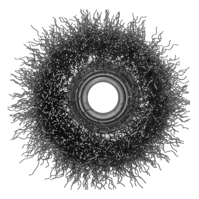 Щетка для УШМ, 65 мм, М14, "чашка", витая проволока 0.3 мм Сибртех по ценам производителя в Москве с доставкой по всей России
