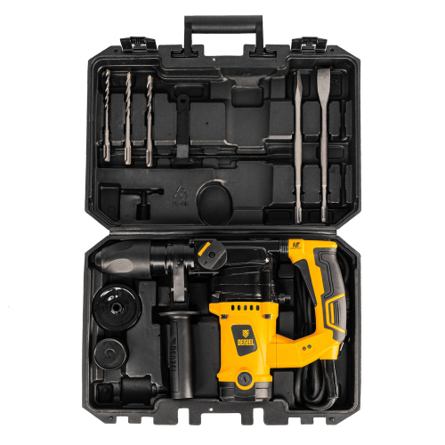 Перфоратор электрический RHV-1100-26, SDS-plus, 1100 Вт, 4 Дж, 3 режима Denzel по ценам производителя в Москве с доставкой по всей России