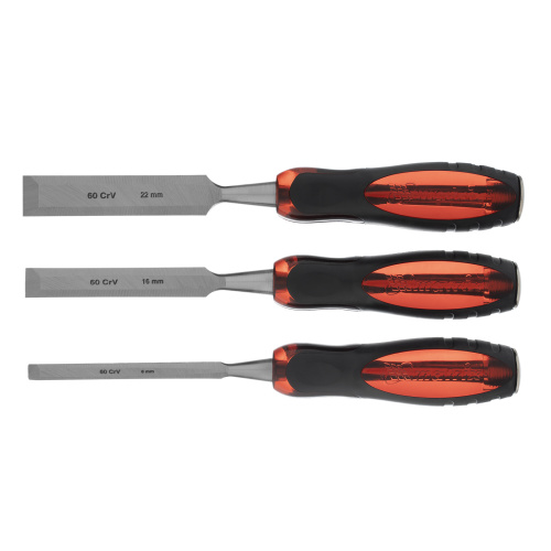 Набор долот-стамесок плоских "Тигровый глаз", 3 шт, 8-16-22 мм Matrix по ценам производителя в Москве с доставкой по всей России