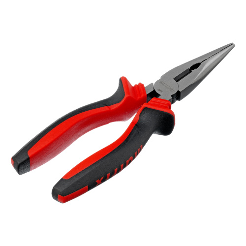 Длинногубцы прямые, 180 мм, хром-ванадий, двухкомпонентные рукоятки Matrix по ценам производителя в Москве с доставкой по всей России