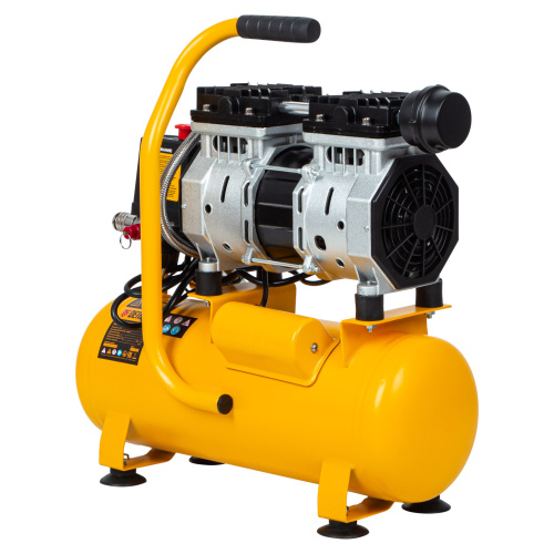 Компрессор DLS650/10 безмаслянный малошумный 650 Вт, 120 л/мин, ресивер 10 л Denzel по ценам производителя в Москве с доставкой по всей России