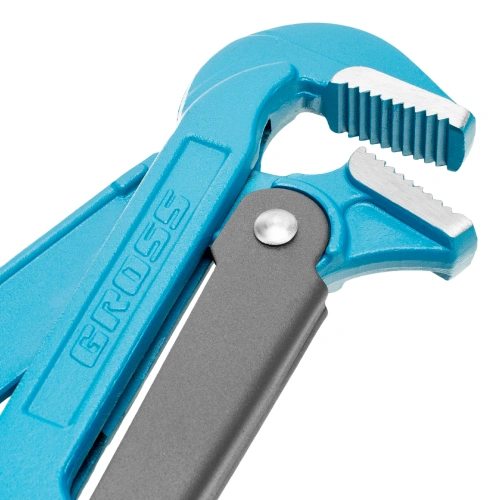 Ключ трубный рычажный 3, №4, цельнокованый, CrV, тип "L" Gross по ценам производителя в Москве с доставкой по всей России