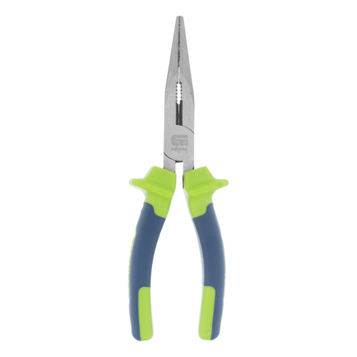 Длинногубцы прямые, 180 мм, двухкомпонентные рукоятки Сибртех по ценам производителя в Москве с доставкой по всей России