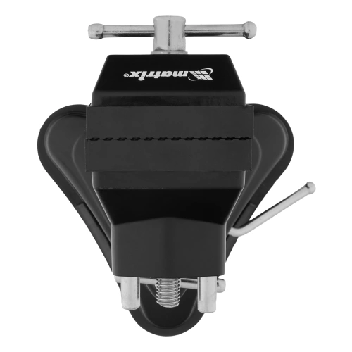 Тиски настольные, резиновая вакуумная присоска, шарнирный механизм, ширина рабочих губок 70 мм Matrix по ценам производителя в Москве с доставкой по всей России