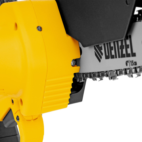 Цепная мини-пила аккумуляторная бесщет., CCS-150, шина 150 мм, Li-Ion, 20 В Denzel по ценам производителя в Москве с доставкой по всей России