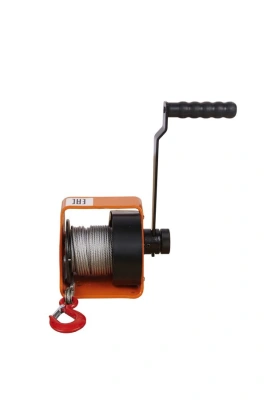Лебедка ручная барабанная с тросом  150кг  20м со съемной ручкой TOR GR по ценам производителя в Москве с доставкой по всей России