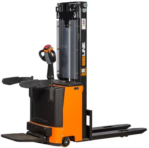 Штабелер электрический самоходный с платформой 1,5 т - 4,5 м Вилы: 1150 , АКБ Свинцово - кислотная, CL1545W SIBLINE по ценам производителя в Москве с доставкой по всей России