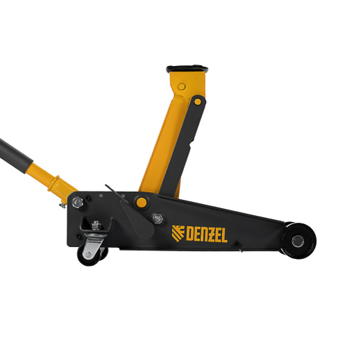 Домкрат гидравлический подкатной 3 т, с фиксатором, быстрый подъем, 135-480 мм, профессиональный Denzel по ценам производителя в Москве с доставкой по всей России