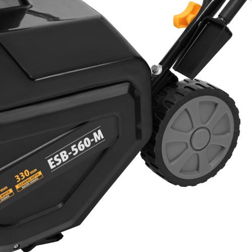 Электрическая снегоуборочная машина ESB-560-M, 2,5 кВт, металлический шнек, LED фара Denzel по ценам производителя в Москве с доставкой по всей России