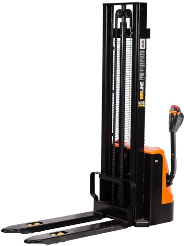 Штабелер электрический самоходный 1 т - 2,5 м Вилы: 1150 , Гелевая АКБ, CL1025J SIBLINE по ценам производителя в Москве с доставкой по всей России