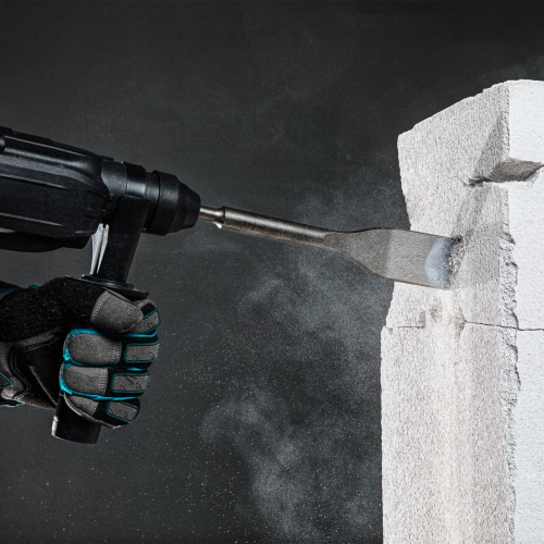 Зубило плоское, изогнутое 40 x 260 мм, SDS Plus Gross по ценам производителя в Москве с доставкой по всей России