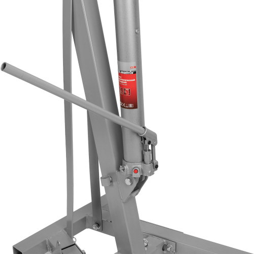 Кран гидравлический, 1 т, H подъема 25-2060 мм, складной (комплект из 2 частей) Matrix по ценам производителя в Москве с доставкой по всей России