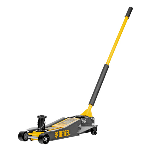 Домкрат гидравлический подкатной, 2/3 т, 98-770 мм, быстрый подъем, низ. подхват, проф, SUV Denzel по ценам производителя в Москве с доставкой по всей России