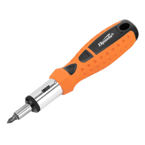 Отвертка реверсивная, биты, головки торцевые, 14 шт, Sparta по ценам производителя в Москве с доставкой по всей России