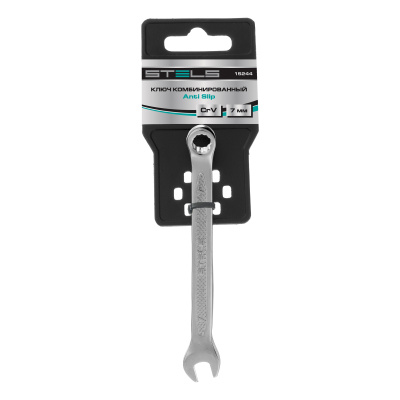 Ключ комбинированный, 7 мм, CrV, антислип Stels по ценам производителя в Москве с доставкой по всей России