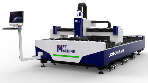 Оптоволоконный лазер MetMachine LCM-3015 AIO 1500W по ценам производителя в Москве с доставкой по всей России