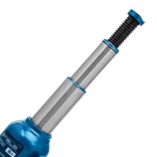 Домкрат гидравлический бутылочный телескопический, 8 т, подъем 180-410 мм Stels по ценам производителя в Москве с доставкой по всей России