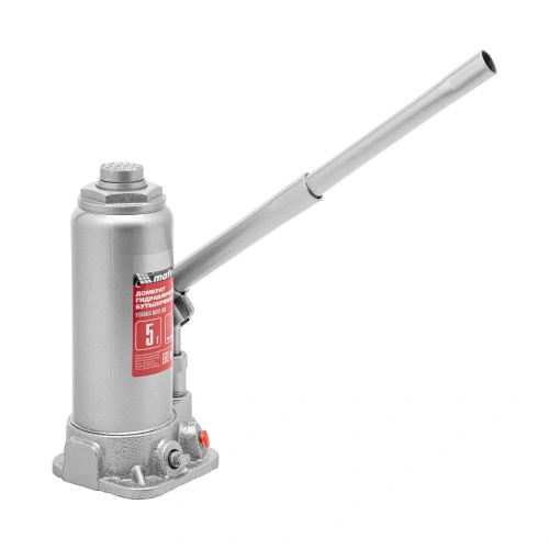 Домкрат гидравлический бутылочный, 5 т, высота подъема 216-413 мм, в пластиковый кейсе Matrix по ценам производителя в Москве с доставкой по всей России