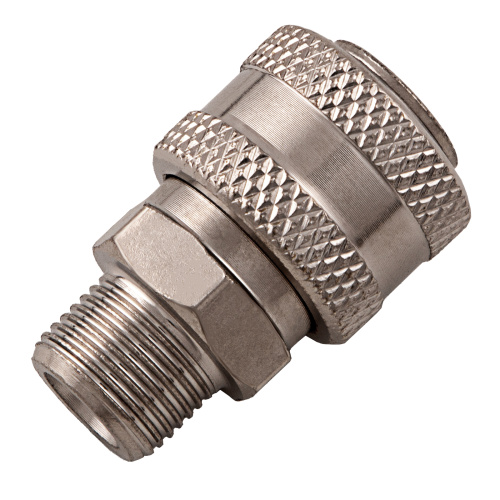 Муфта универсальная быстросъемная ("мама") 3/8, внешняя резьба, 2 шт, Stels по ценам производителя в Москве с доставкой по всей России