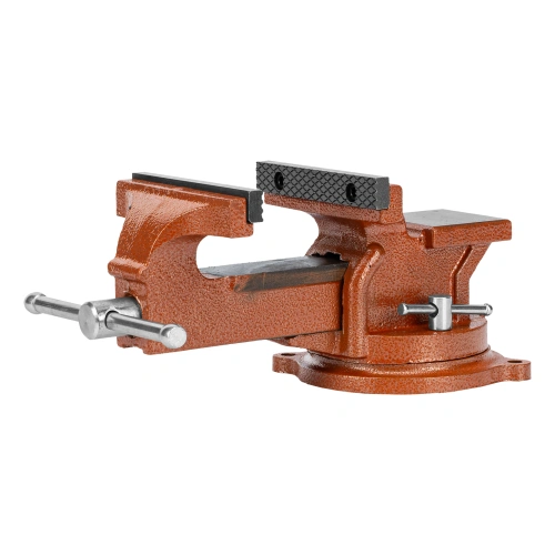 Тиски слесарные, 125 мм, поворотные, с наковальней Sparta по ценам производителя в Москве с доставкой по всей России