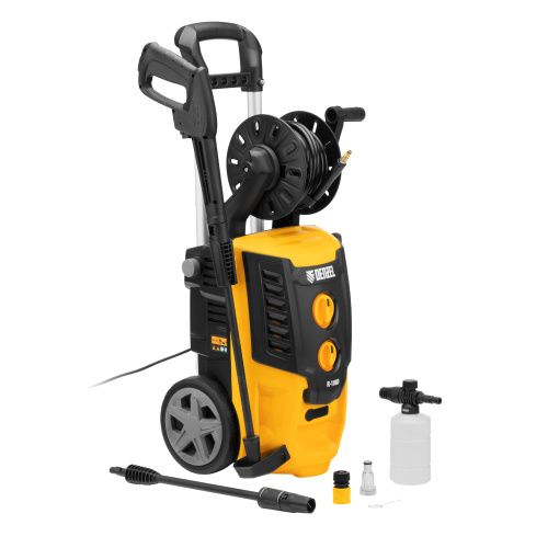 Моечная машина высокого давления R-180D, 2200 Вт, 180 бар, 380 л/ч, с барабаном Denzel по ценам производителя в Москве с доставкой по всей России