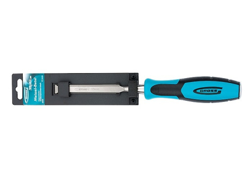 Долото-стамеска Piranha, 13 мм, двухкомпонентная эргономичная рукоятка Gross по ценам производителя в Москве с доставкой по всей России