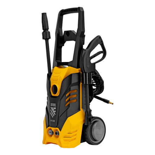 Моечная машина высокого давления R-135, 1800 Вт, 135 бар, 6 л/мин, колесная Denzel по ценам производителя в Москве с доставкой по всей России