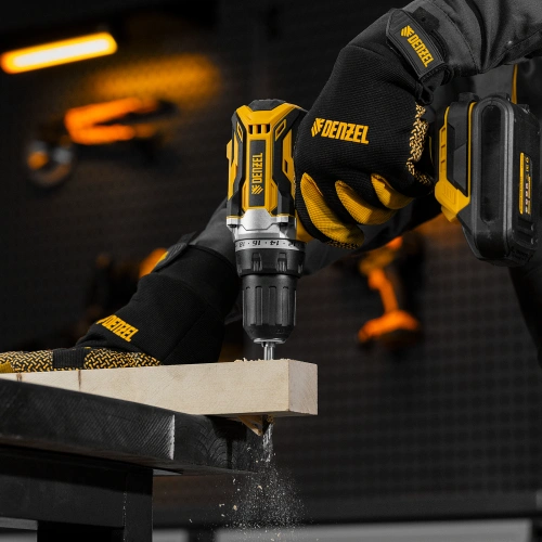 Дрель-шуруповерт аккумуляторная, бесщет. BLDL-18-0 Li-Ion, 18 В Denzel по ценам производителя в Москве с доставкой по всей России