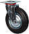 Колесо промышленное поворотное 200 мм - SС 80 по ценам производителя в Москве с доставкой по всей России