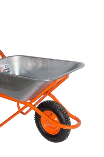 Тачка строительная 90 л 150 кг TOR WB одноколесная по ценам производителя в Москве с доставкой по всей России