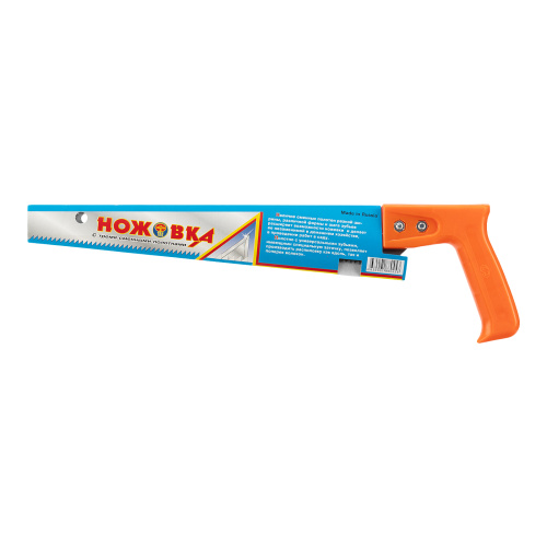 Ножовка по дереву, 300 мм, 3 сменных полотна, пластиковая рукоятка по ценам производителя в Москве с доставкой по всей России