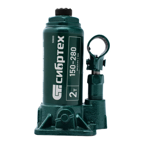 Домкрат гидравлический бутылочный, 2 т, 150-280 мм Сибртех по ценам производителя в Москве с доставкой по всей России