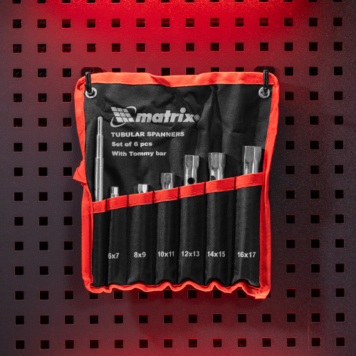 Набор ключей трубчатых торцевых 7 предметов Matrix по ценам производителя в Москве с доставкой по всей России