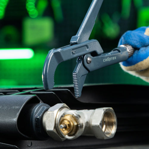 Ключ трубный рычажный КТР-0, 1/2", кованый, тип "B" Сибртех по ценам производителя в Москве с доставкой по всей России