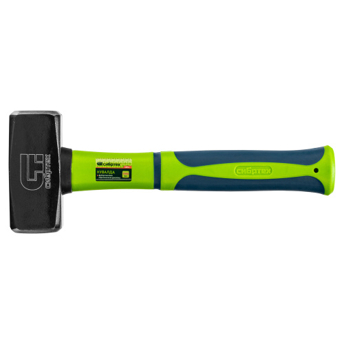 Кувалда, 1000 г, фибергласовая обрезиненная рукоятка Сибртех по ценам производителя в Москве с доставкой по всей России