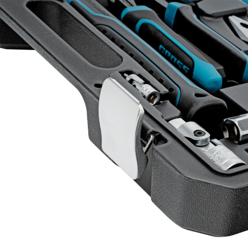 Набор инструментов, 1/4", 1/2", CrV, 120 зубьев, 76 предметов Gross по ценам производителя в Москве с доставкой по всей России