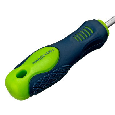 Отвертка, PH2 х 200 мм, CrV, двухкомпонентная рукоятка Сибртех по ценам производителя в Москве с доставкой по всей России