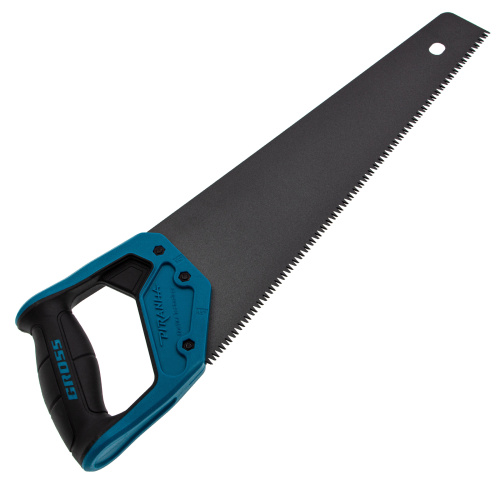 Ножовка по дереву "PIRANHA", 400 мм, 7 TPI, 3D-зуб, тефлоновое покрытие полотна, двухкомпонентная рукоятка Gross по ценам производителя в Москве с доставкой по всей России