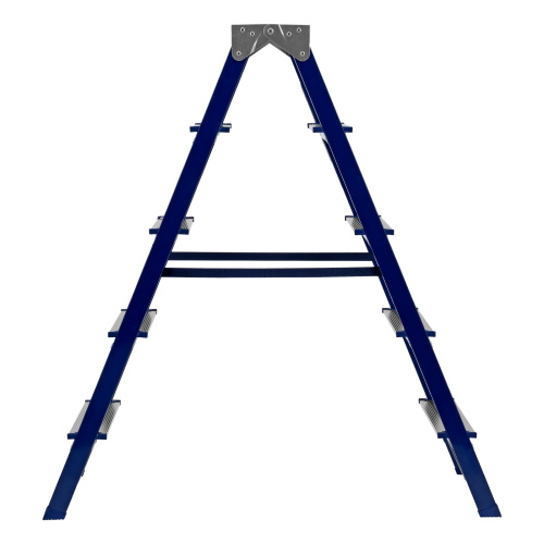 Стремянка двусторонняя 5 ступеней, стальная, Сибртех по ценам производителя в Москве с доставкой по всей России