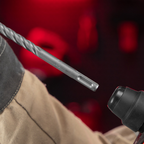 Бур по бетону, 12 x 600 мм, SDS PLUS c крестовой пластиной MATRIX по ценам производителя в Москве с доставкой по всей России