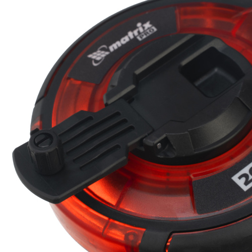 Рулетка геодезическая 20 м х 12,5 мм, закрытый корпус, стальная лента, односторонняя шкала, Pro Matrix по ценам производителя в Москве с доставкой по всей России