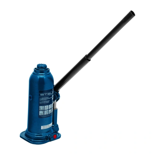 Домкрат гидравлический бутылочный, 6 т, h подъема 207-404 мм, в пластиковом кейсе Stels по ценам производителя в Москве с доставкой по всей России